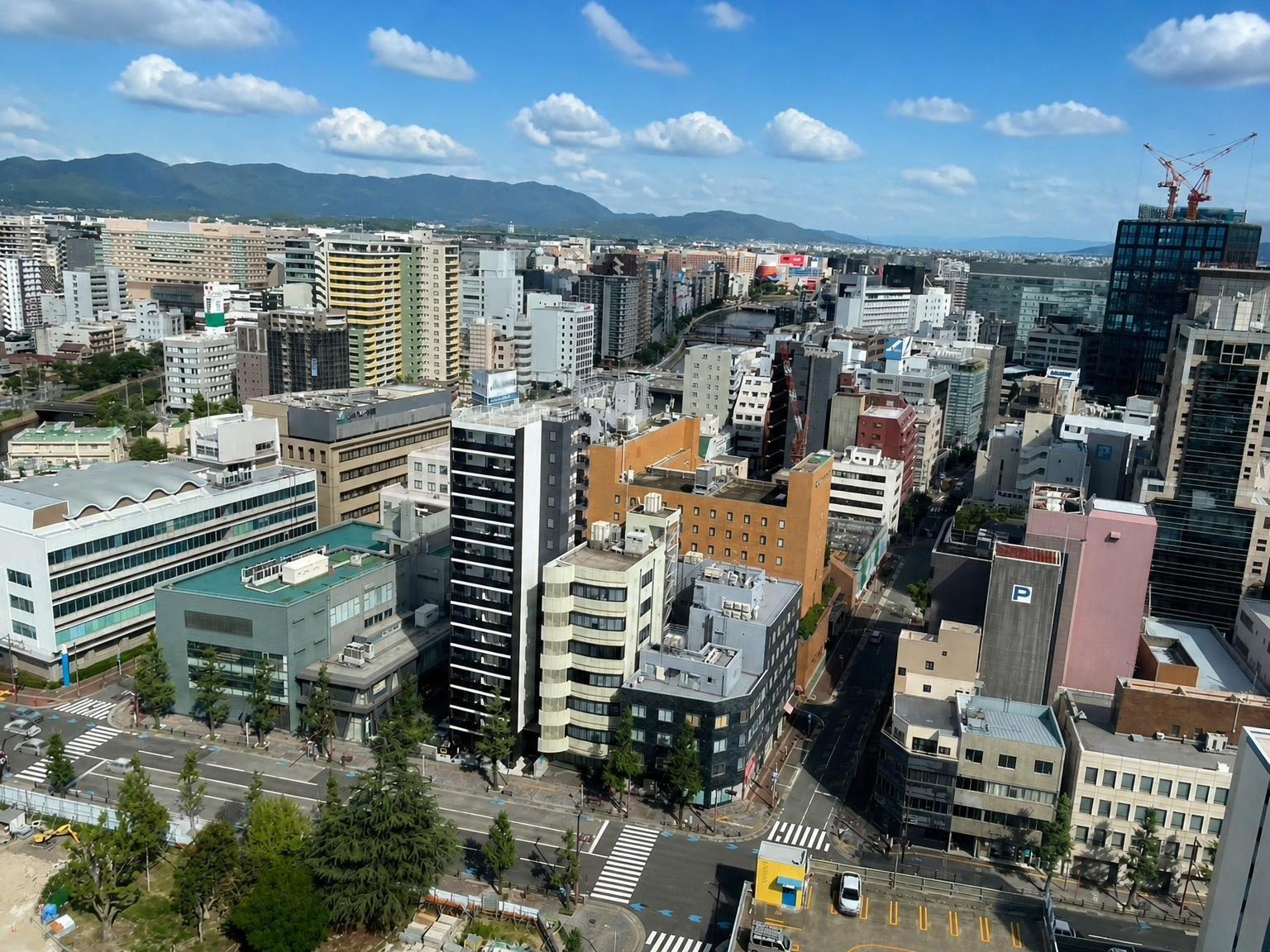 Hotel-Style Corner Residence in Fukuoka — photograph 1