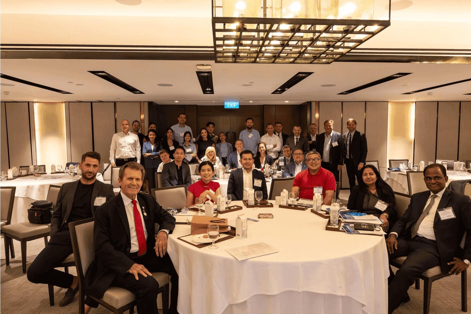 Member companies gathered at the LeadingRE Asia Pacific Forum in Singapore